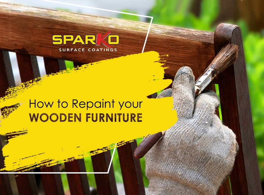 DIY repaint on your wooden furniture